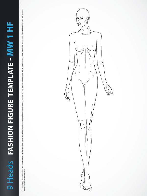 How to Draw Fashion Figures - Fashionista Sketch